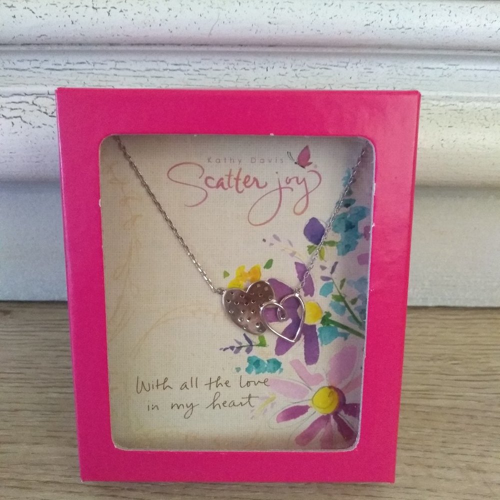 Brand new in Box: Kathy Davis Scatter Joy Pendant